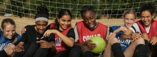 Girls Football Training