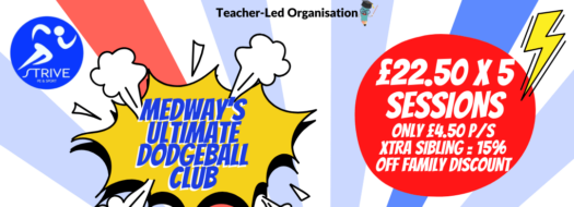 Community Dodgeball club by Strive (7-11 year olds Medway)