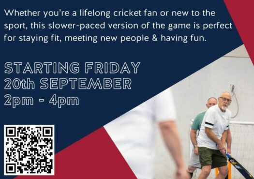 Walking cricket poster